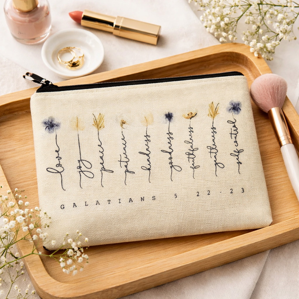 Fruit of the Spirit Makeup Bag - Image 2