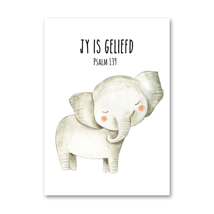 Die Geliefde Olifantjie-Afdruk