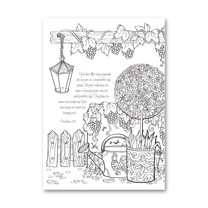Alles Mooi Paint & Pray Canvas
