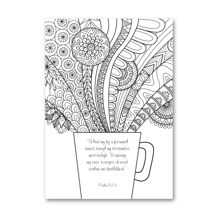 My Koppie Loop Oor Paint & Pray Canvas